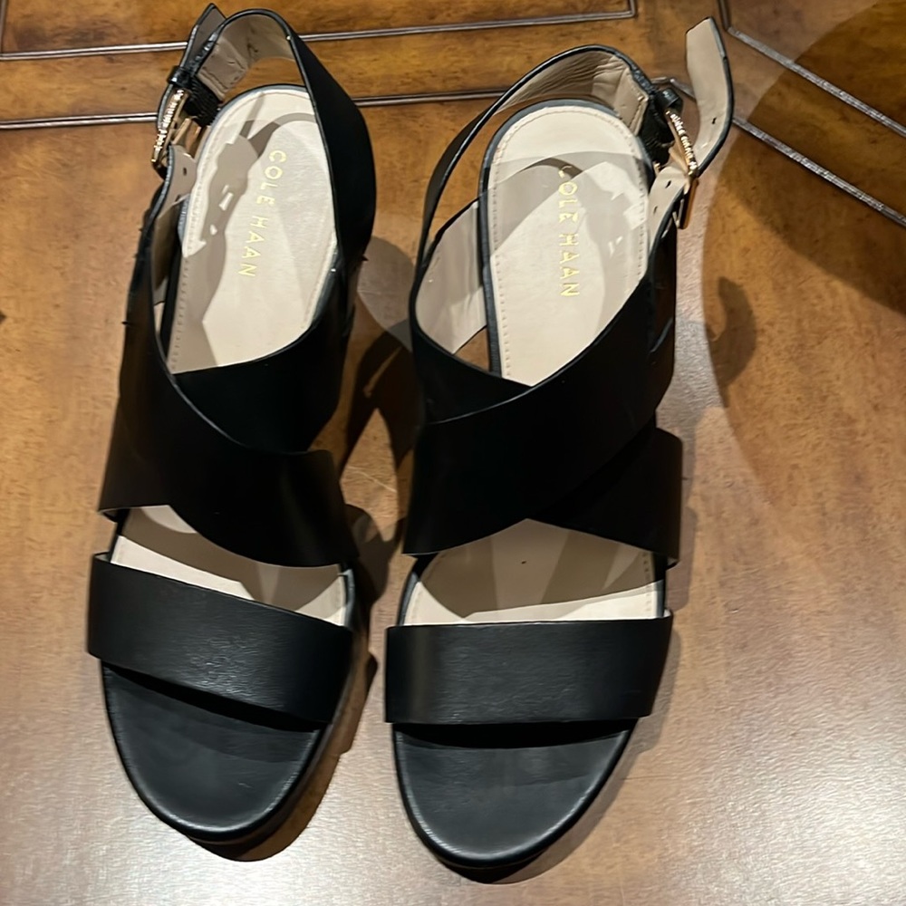 Cole Haan Black wedges